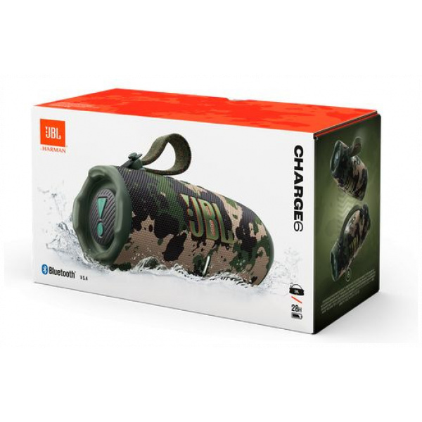 JBL Charge 6 Bluetooth hangszóró Squad (terepszínű) #7