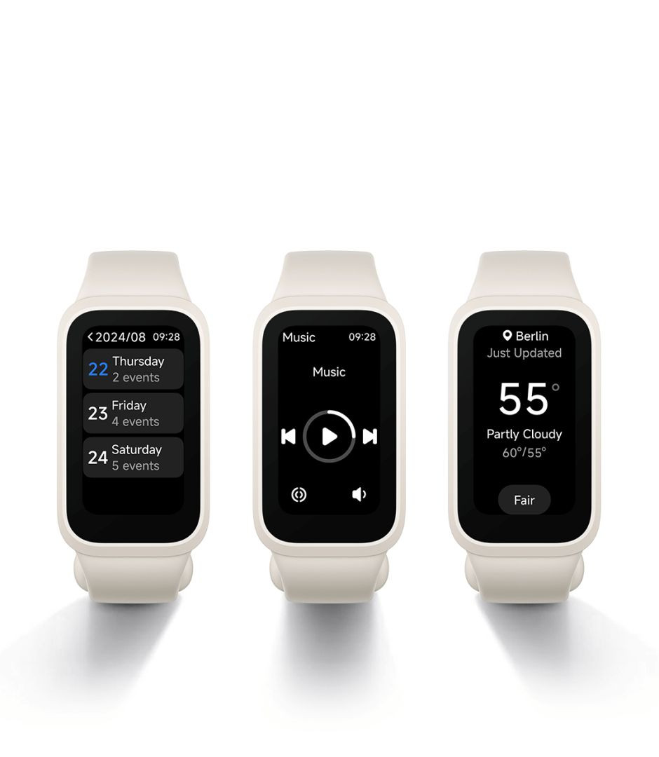 Xiaomi Smart Band 9 Active aktivitásmérő (bézs fehér) #4