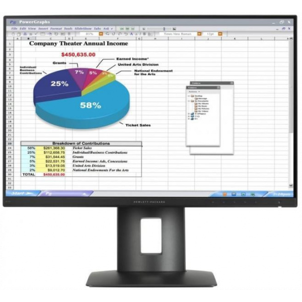 24" HP Z24n használt IPS monitor #1