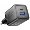 Vention 30W USB-s hálózati GaN töltő (1x USB-C, 1x USB-A) fekete NEW #1
