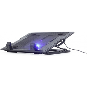 Gembird NBS-1F17T-01 17"-os notebookhűtő (LED-es) #1