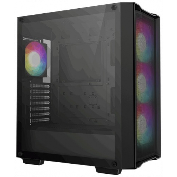 DeepCool CC560 Mesh V2 ház hőkezelt üveg oldallappal (fekete) #2