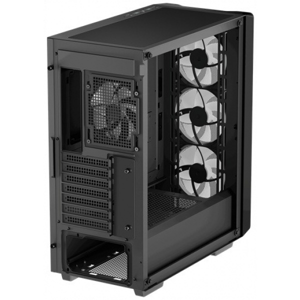 DeepCool CC560 Mesh V2 ház hőkezelt üveg oldallappal (fekete) #6