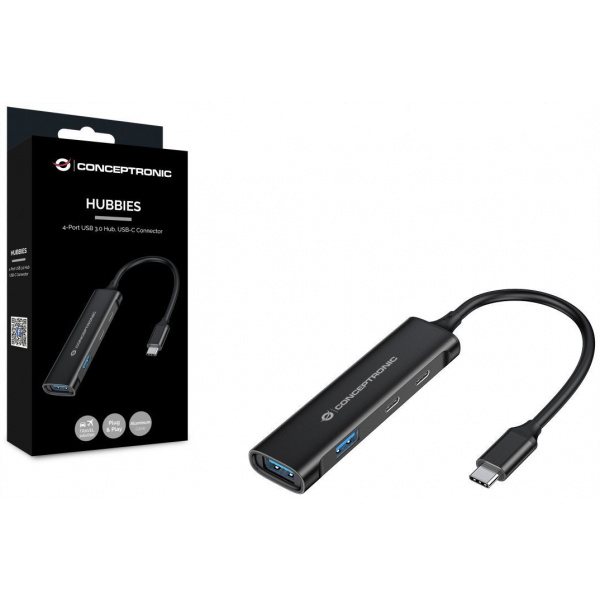 Conceptronic USB Type-C Hub - 2x USB-C port + 2x USB-A port #3