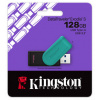 128GB Kingston USB 3.2 DataTraveler Exodia S Pendrive (fekete-türkiz) NEW #3