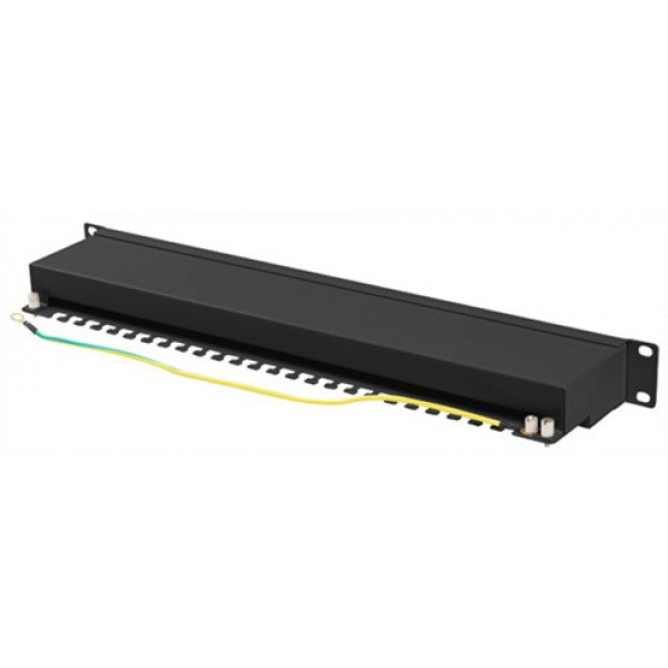 FTP patchpanel Cat6a 24-port 19" 1U Lanberg (árnyékolt) #3