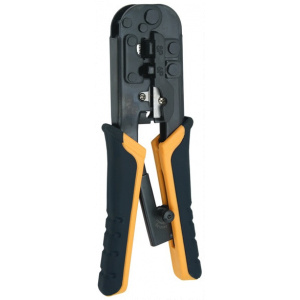 Sprotek racsnis krimpelő fogó RJ11, RJ12, RJ45 csatlakozók szereléséhez NEW #1