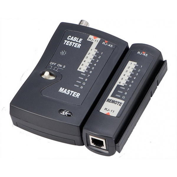 Sprotek kábelteszter (RJ45 / RJ11 / RJ12 / Coax kábelekhez) NEW #1