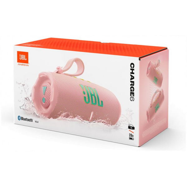 JBL Charge 6 Bluetooth hangszóró (rózsaszín) #7