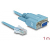 Delock RS-232 DB9 anya > RS-232 RJ45 soros apa kábel, 1m #1