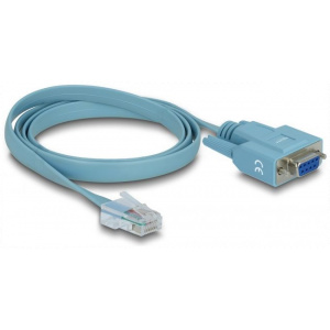 Delock RS-232 DB9 anya > RS-232 RJ45 soros apa kábel, 1m #2