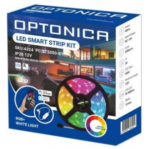 Optonica WiFi-s RGBW LED szalag beltérre (12V) 3m, WiFi vezérlővel #1