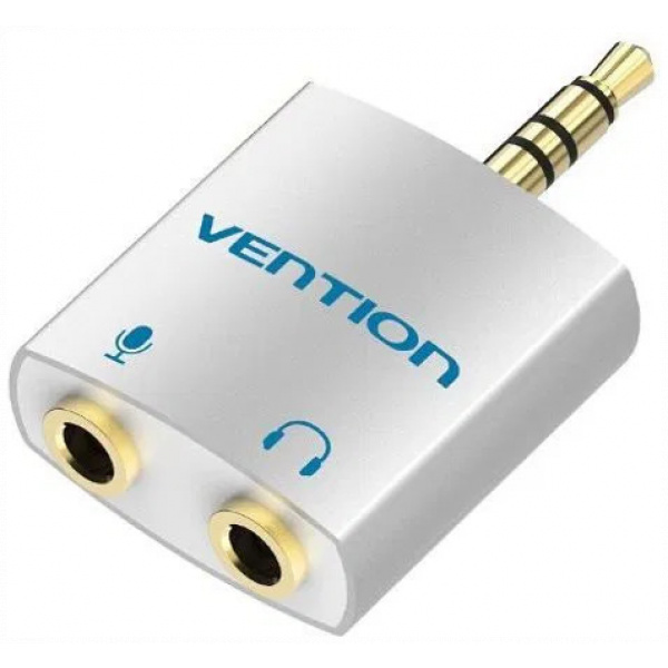 Vention Jack combo átalakító CTIA (1x 3.5 Jack combo L > 2x 3.5 Jack audio) #1