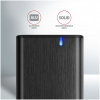 Axagon EEM2-SBC külső ház SATA M.2 SSD-hez > USB-C 3.2 Gen 2 #5