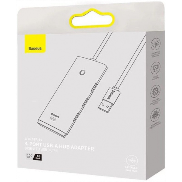 Baseus Lite HUB 4 az 1-ben USB - 4x USB 3.0, 1m USB-A kábellel #3