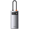 Baseus Metal Gleam 4in1 Type C > HDMI + USB3.0 + USB2.0 + Type C PD Port dokkoló #1