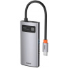 Baseus Metal Gleam 4in1 Type C > HDMI + USB3.0 + USB2.0 + Type C PD Port dokkoló #2