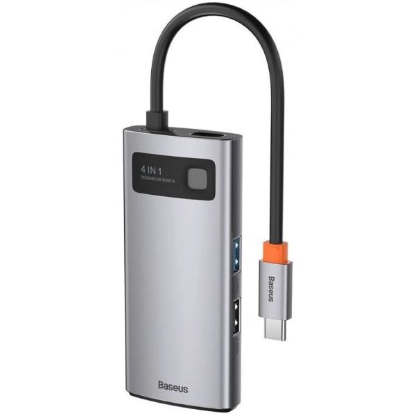Baseus Metal Gleam 4in1 Type C > HDMI + USB3.0 + USB2.0 + Type C PD Port dokkoló #2