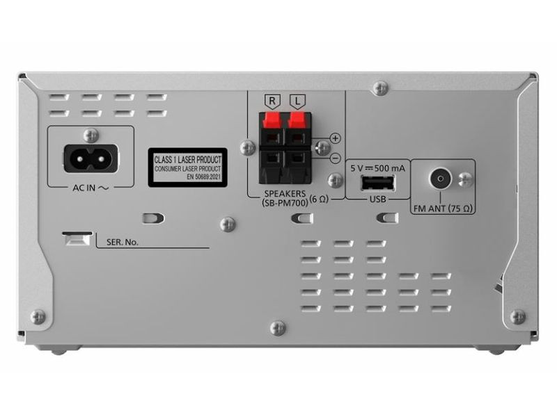 Panasonic SC-PM700EG-S Mini hifi (ezüst) #3