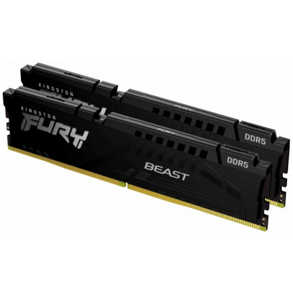 128GB DDR5 5600MHz (PC5-44800) Kingston Dual KIT (Fury Beast Black) 2x64GB CL40 #1
