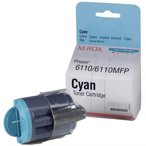 Xerox Phaser 6110 toner (106R01206) - ciánkék #1