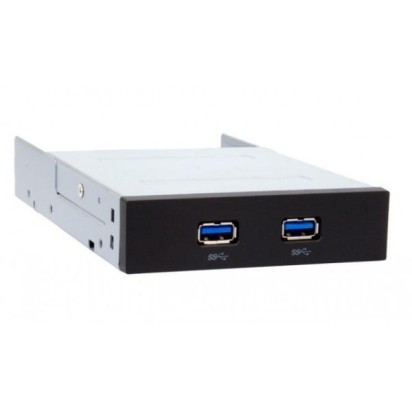 Chieftec USB 3.0 panel 3,5" helyre, 2 porttal #1