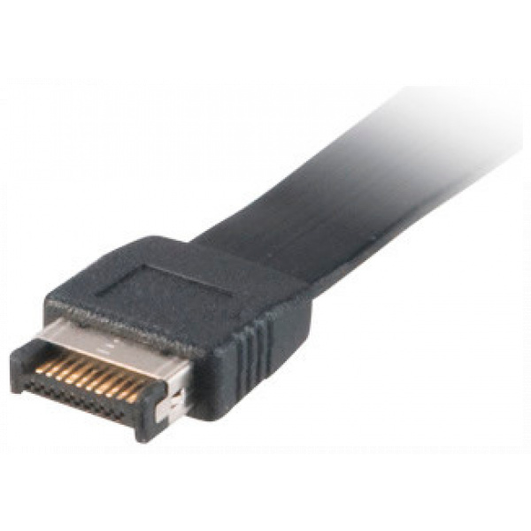 Akasa USB 3.1 Type-C kivezetés alaplapról (hátulra, 1 port) #2