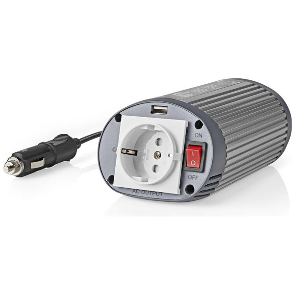 Nedis univerzális autós power inverter (150W, USB-vel) #1