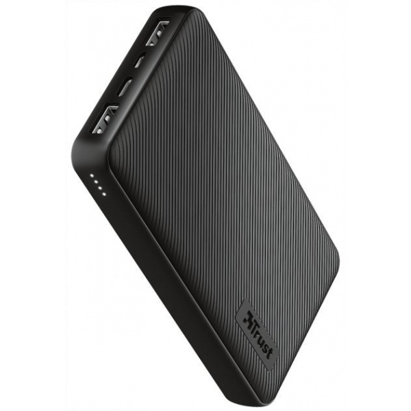 Trust Primo Compact PowerBank 15000 mAh akkumulátor (fekete) #1