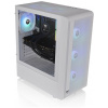 Thermaltake S200 TG ARGB Snow ház üveg oldallappal, RGB világítással (fehér) #5