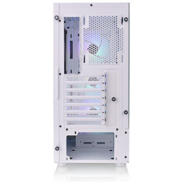 Thermaltake S200 TG ARGB Snow ház üveg oldallappal, RGB világítással (fehér) #6