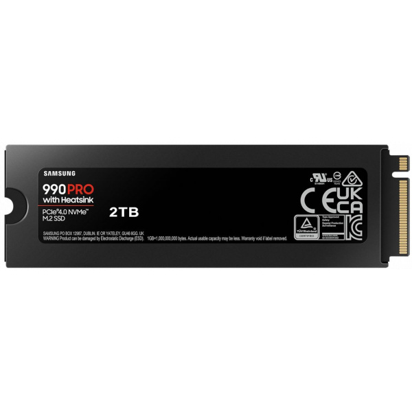 2TB Samsung SSD hűtőbordával - 990 PRO NVMe 2.0 M.2 (PCIe) #2