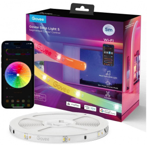 Govee RGBIC Wi-Fi + Bluetooth LED szalagfény védőbevonattal (5m) NEW #1