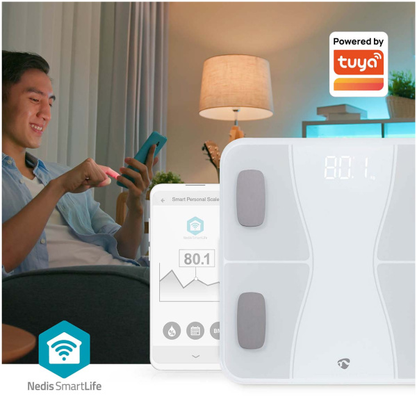 Nedis SmartLife Bluetooth okosmérleg #3