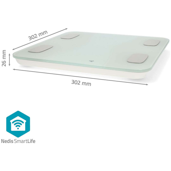 Nedis SmartLife Bluetooth okosmérleg #5