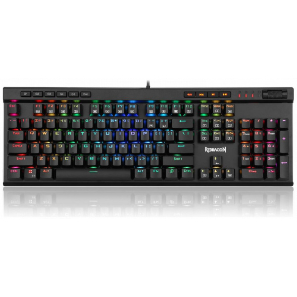 Redragon Vata RGB mechanikus Gaming billentyűzet (Red Switch) NEW #1