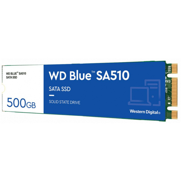 500GB WD Blue SA510 SSD - M.2 (SATA) - 6GB/s AKCIÓS #2