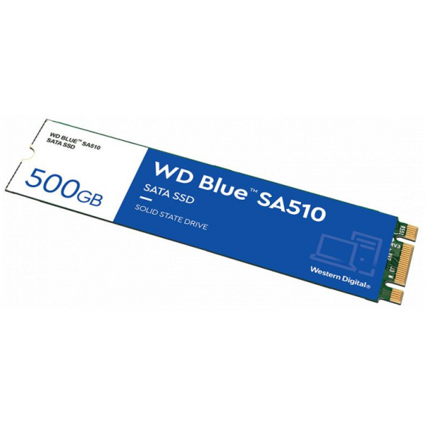 500GB WD Blue SA510 SSD - M.2 (SATA) - 6GB/s AKCIÓS #3