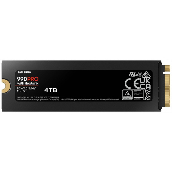 4TB Samsung SSD hűtőbordával - 990 PRO NVMe 2.0 M.2 (PCIe) #2
