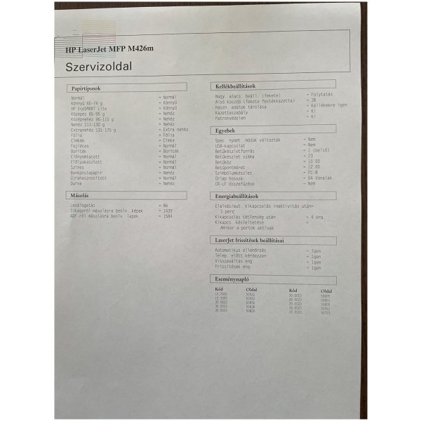 HP LaserJet Pro M426m (M426fdn) fejújított nyomtató #3