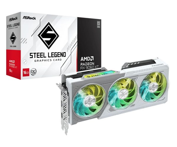 ASRock AMD Radeon™ RX 9060 XT Steel Legend 16GB OC VGA NEW #6