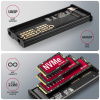 Axagon EEM2-SD2 USB-C 10Gbps – M.2 NVMe & SATA SSD Display Box NEW #9