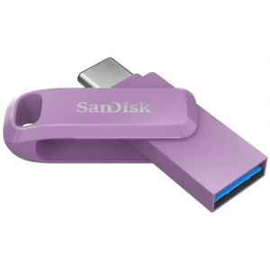 128GB Sandisk Ultra Dual Drive Go USB 3.2 (Type A+C) Pendrive - lila NEW #1