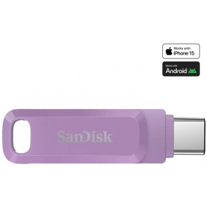 128GB Sandisk Ultra Dual Drive Go USB 3.2 (Type A+C) Pendrive - lila NEW #2