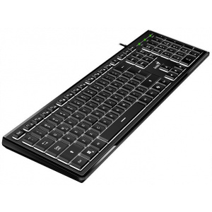 Genius Slimstar 820 billentyű fekete (USB), fehér LED háttérvilágítással #2