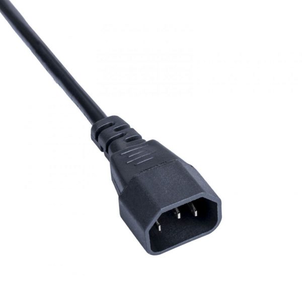 Akyga tápkábel 230V IEC C5 - IEC C14 csatlakozóval 1,5m #3