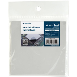 Gembird TG-P-01 hővezető lap, 1db-os (100 x 100 x 1 mm) #2