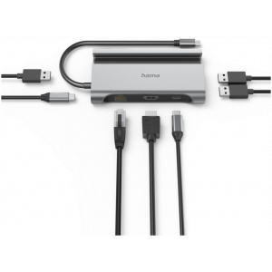 Hama USB Type-C 7-In-1 Hub HDMI, LAN, USB-A és USB-C csatlakozókkal #2