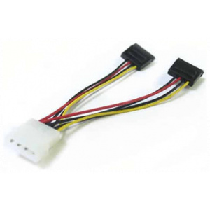 Kolink HDD Molex > 2x SATA tápátalakító #1
