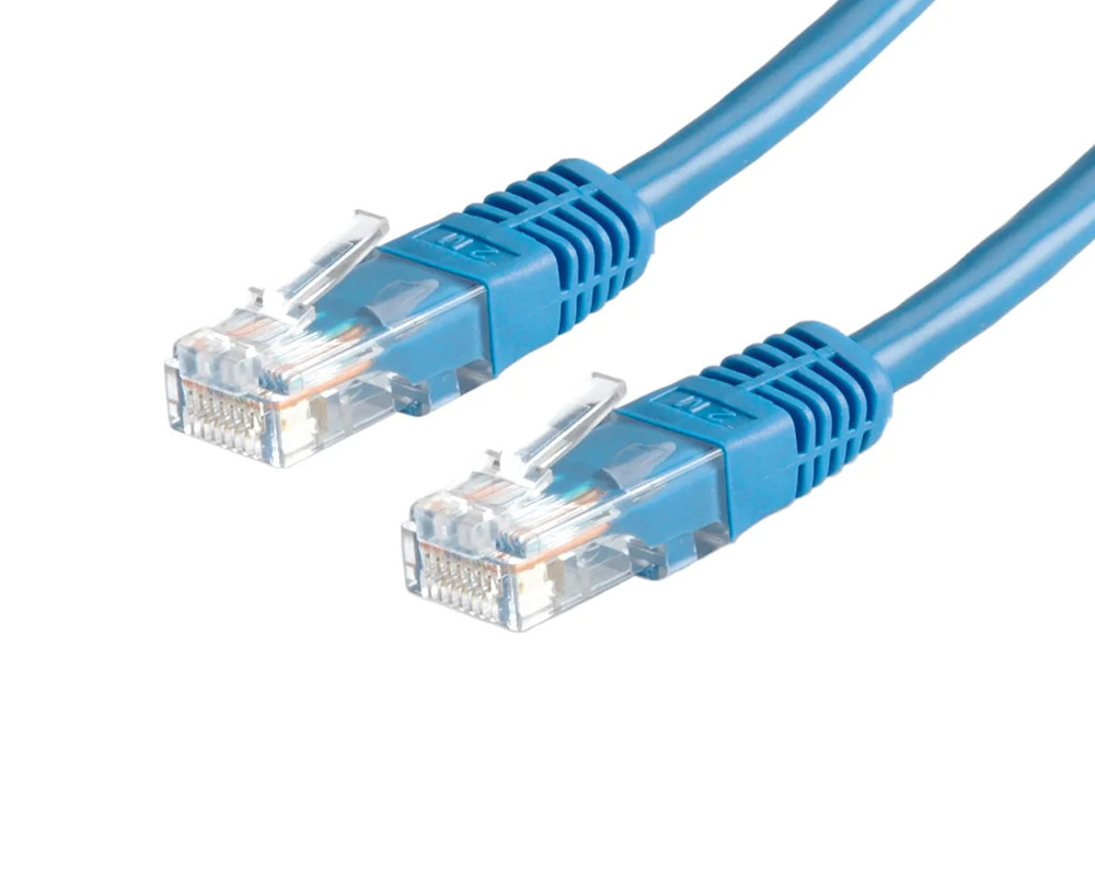 Roline UTP patchkábel Cat5e 1m (kék) #1